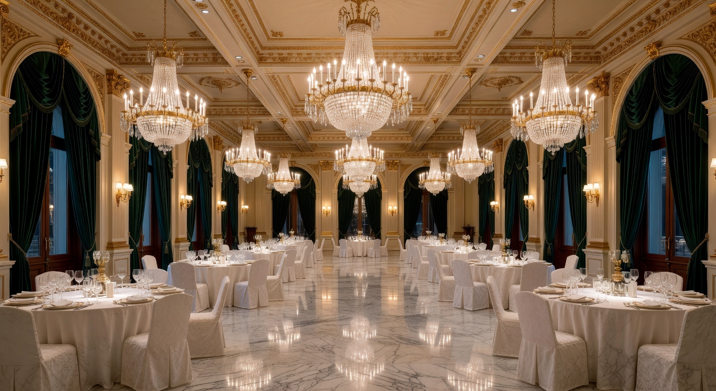 Luxury Hotel Ballroom